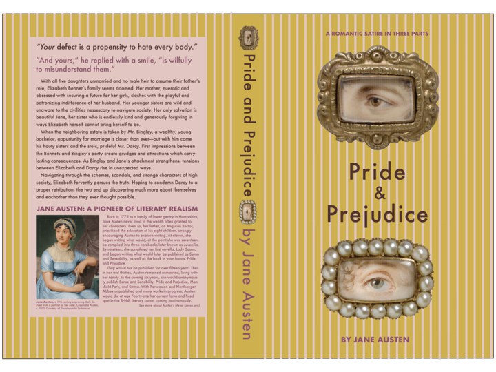 Pride and Prejudice Final Cover Spread preview